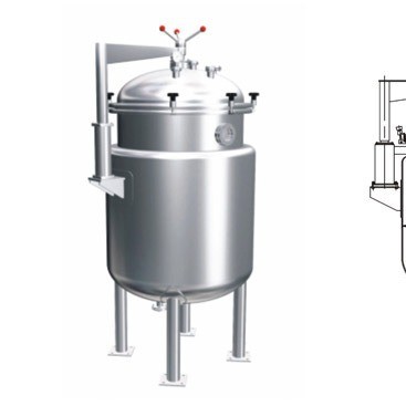不锈钢储罐 储酒罐、储液罐、暂存罐、搅拌罐 不锈钢储罐厂家图4