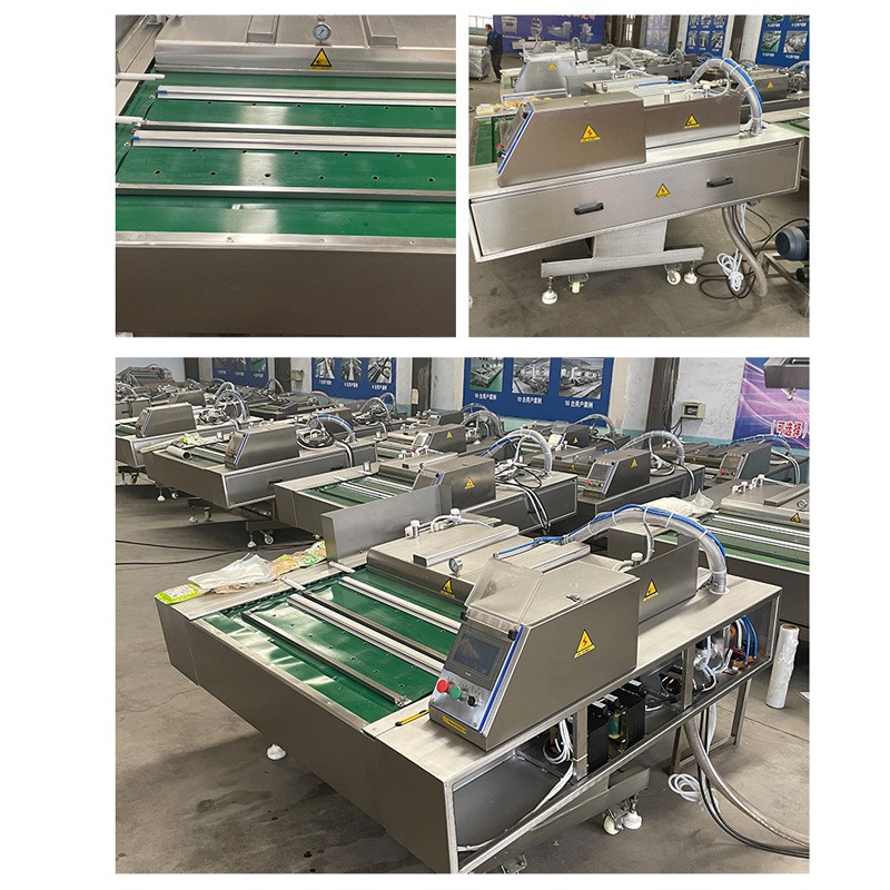 滚动式真空包装机 玉米粒糯米球抽真空封口设备 连续滚动式包装机图5