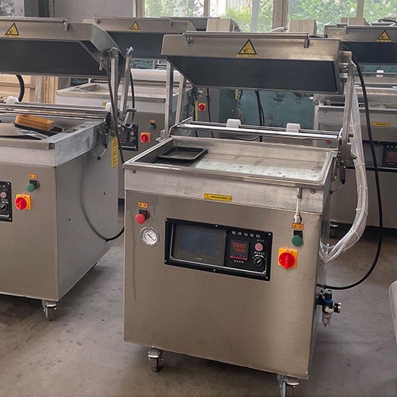 牛羊肉真空贴体覆膜机 三文鱼贴体封口机 肉类牛排贴体包装机图2