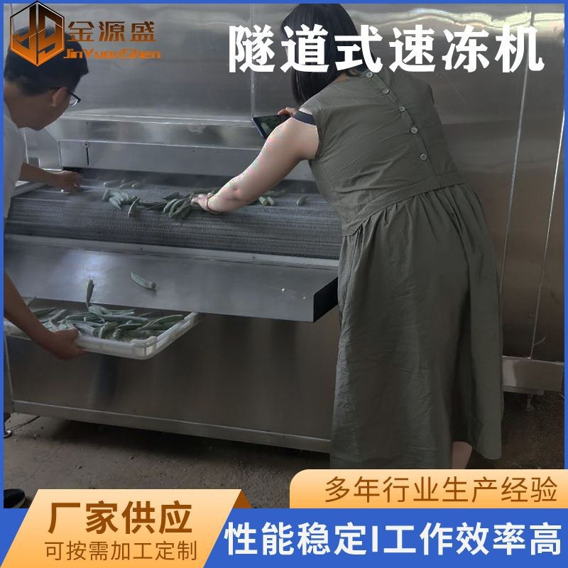 速冻机饺子食品速冻猪肉条腌制羊排牛排小型速冻机-45度低温速冻图2