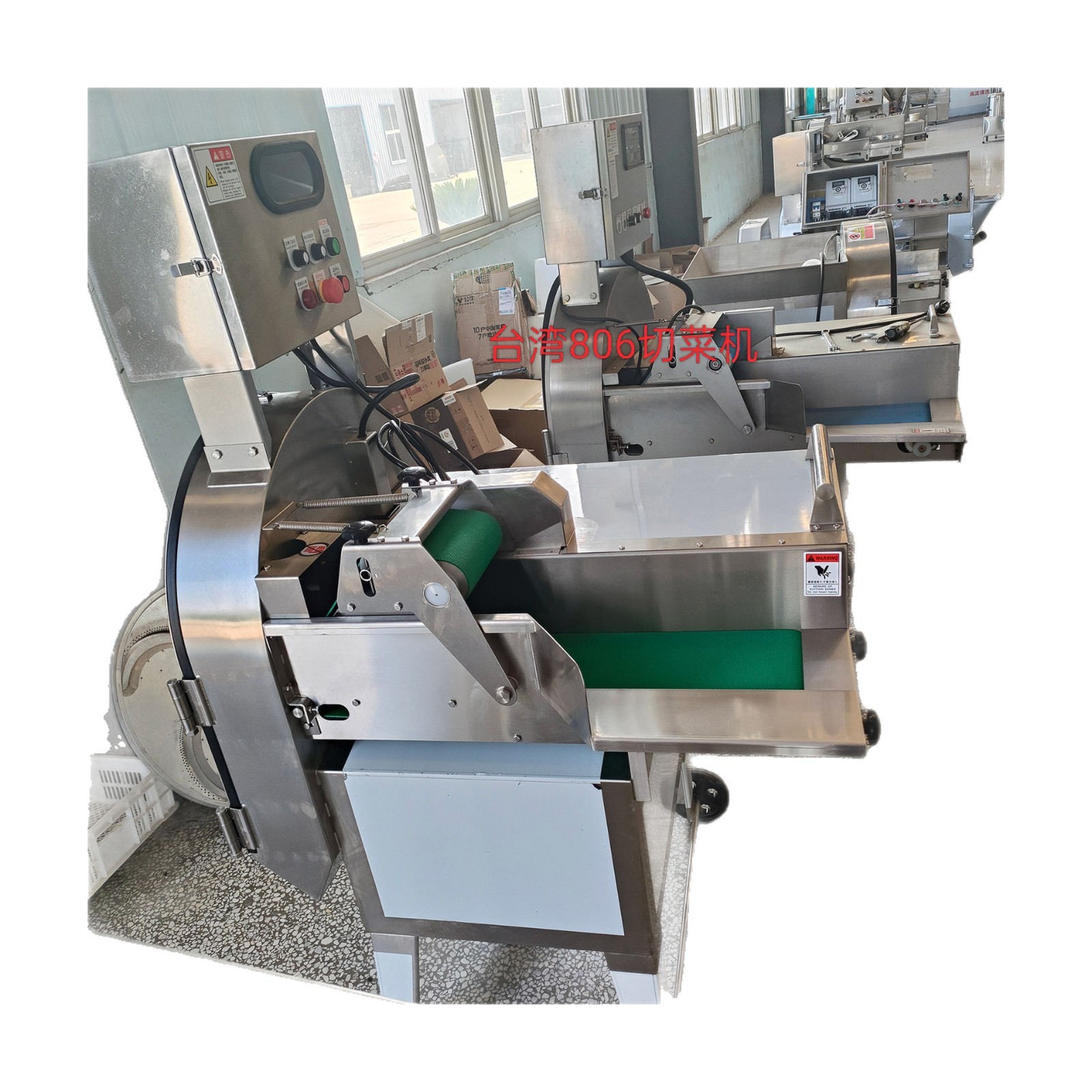 伟胜机械806切菜机 用于土豆白菜的蔬菜切割304不锈钢高效便捷图5