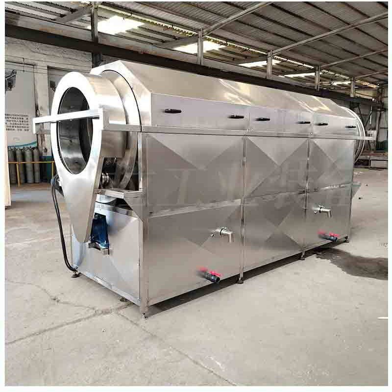 果蔬清洗设备 一机多用 不锈钢 欧拉 中药材滚筒式清洗机图3