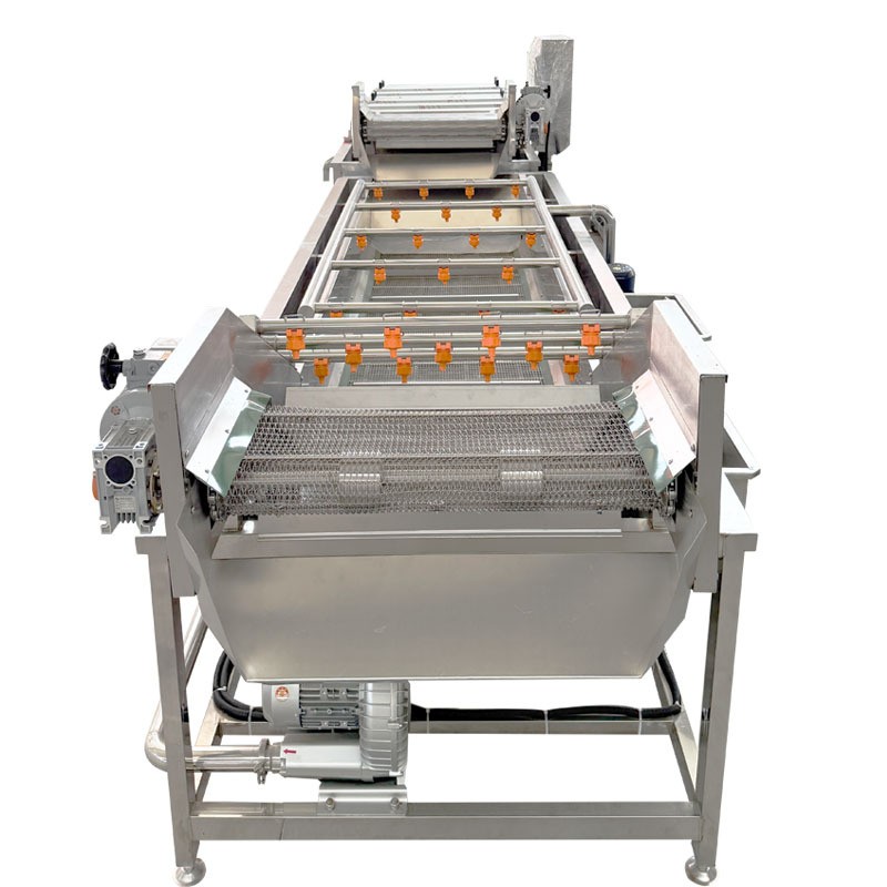 漂烫机 辣椒西红柿圣女果不锈钢清洗设备 超声波振头蔬菜清洗机图5