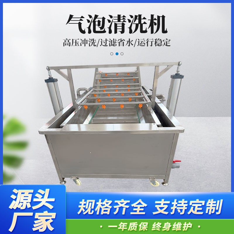 漂烫机 辣椒西红柿圣女果不锈钢清洗设备 超声波振头蔬菜清洗机图4