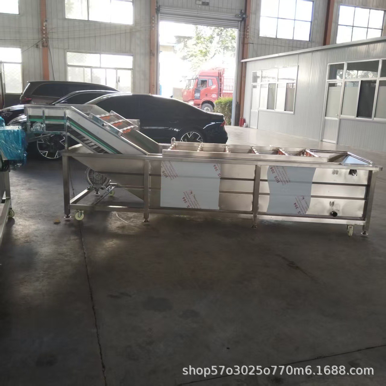 商用小龙虾清洗机全自动高压喷淋清洗机小龙虾清洗蒸煮成套设备图4