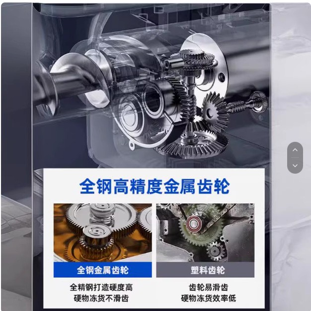 绞肉机QJH-12型22型商用不锈钢绞肉机绞馅机绞切肉机碎肉宝灌肠机图3