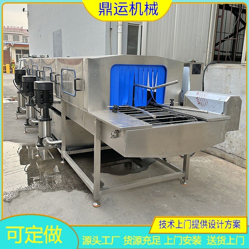 带风干塑料框清洗机 电加热洗框机 全自动电加热洗框机图5