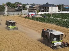 老农机手眼中的收割利器!
