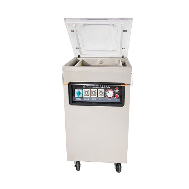 新鲜海鲜鱼牛羊肉卤肉鸡腿鸭腿熟食保鲜DZ-400内抽单室真空包装机图5