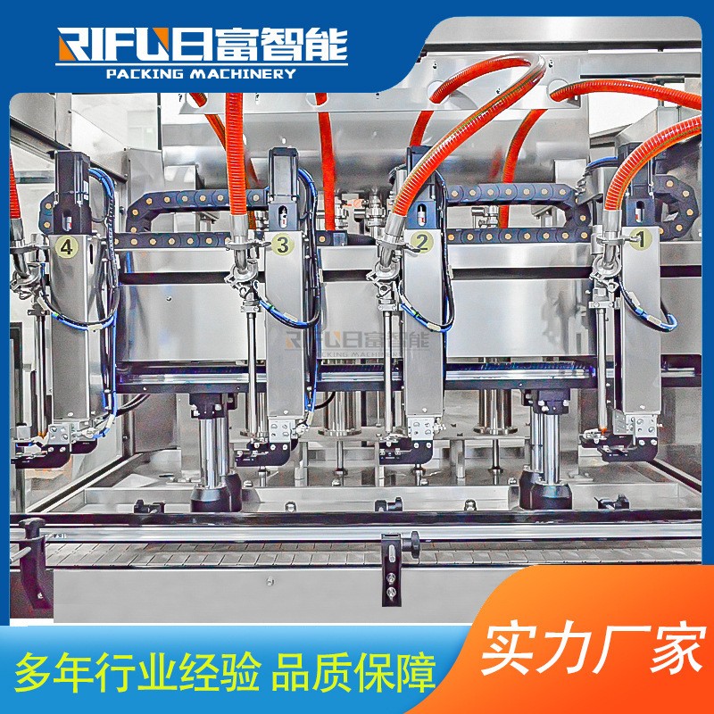 全自动洗发液灌装机沐浴露洗洁精洗衣液膏体灌装设备源头厂家图2