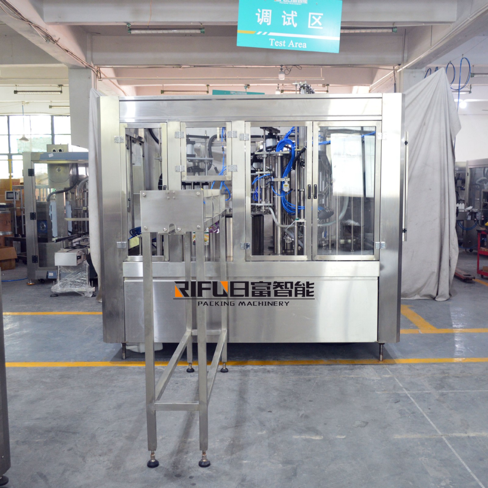 全自动吸嘴袋灌装机 豆浆牛奶即食袋灌装机 果酱饮料灌装旋盖机图2