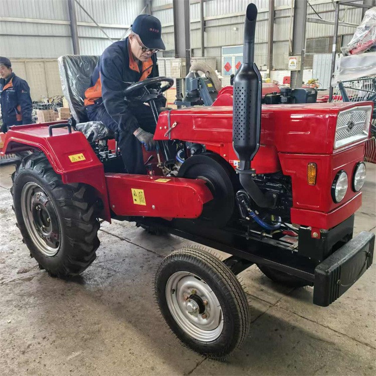 小型两驱350农用拖拉机 25马力时风小四轮 旋地耙地一机多用图5