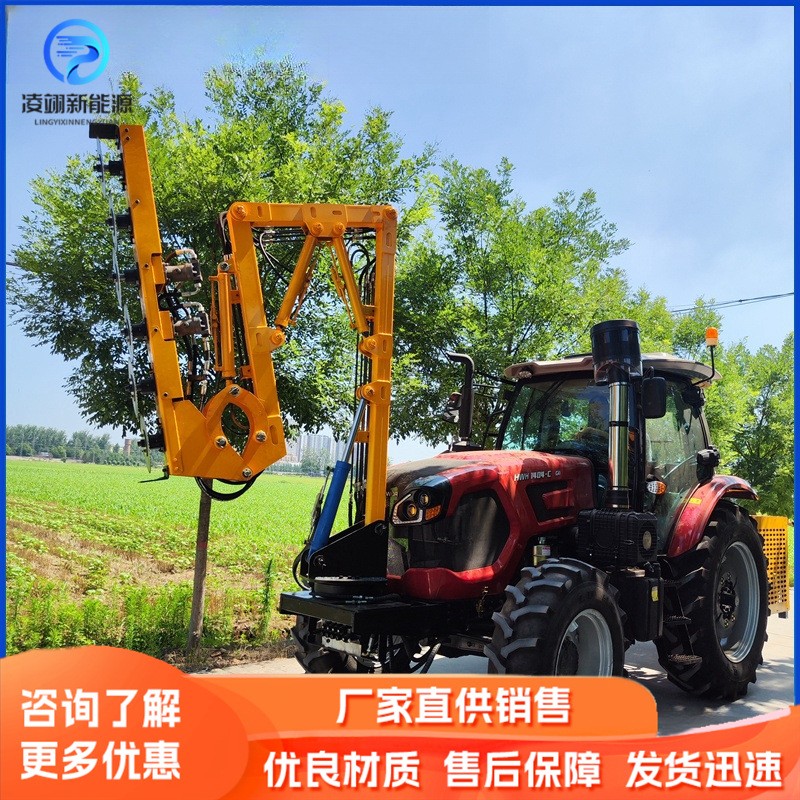 绿篱修剪车市政园林绿化带锂电驾驶式电动剪枝修球高空作业绿篱机图2
