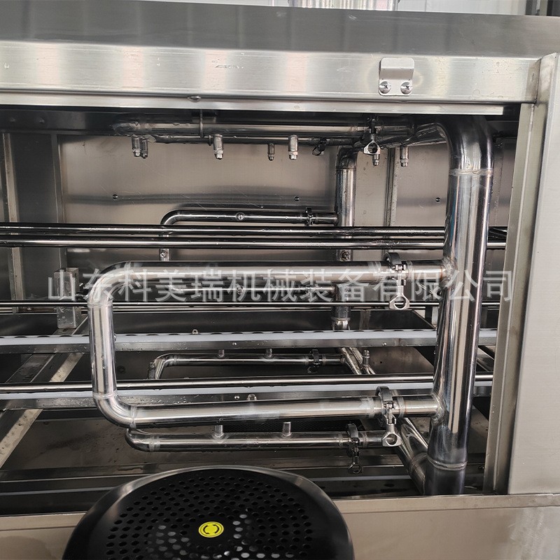 周转箱清洗机 气泡清洗机净菜加工流水线生菜油菜全自动清洗设备图2