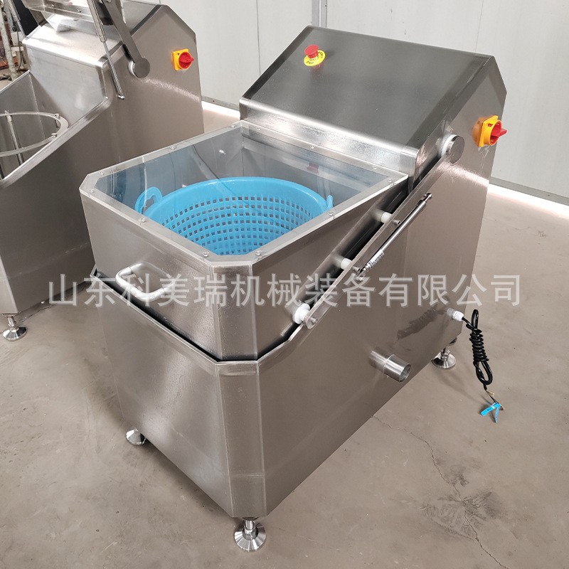 变频脱水机压榨设备芹菜处理设备果汁处理设备菜市场挤压脱水机器图4