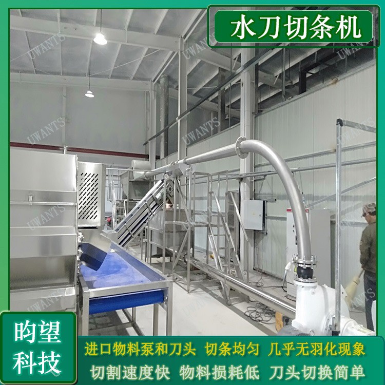 昀望土豆土豆加工切条设备 水力切条机 自动换刀图4