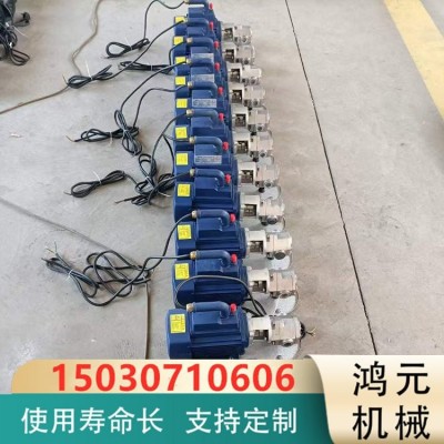 wcb微型齿轮油泵 电动轻便机油抽油泵 WCB-50/75单项便携式手提泵