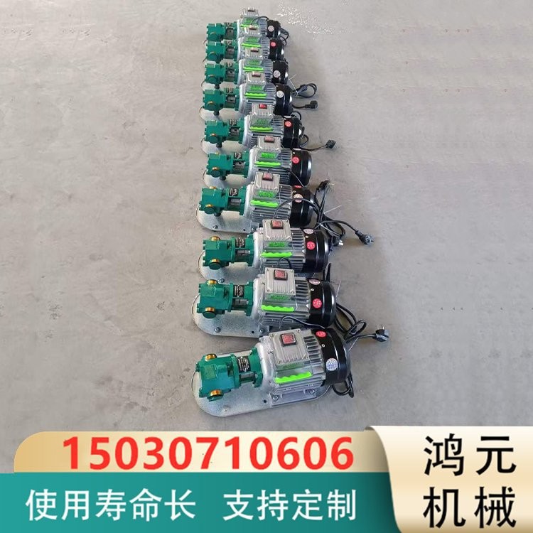 wcb微型齿轮油泵 电动轻便机油抽油泵 WCB-50/75单项便携式手提泵图2