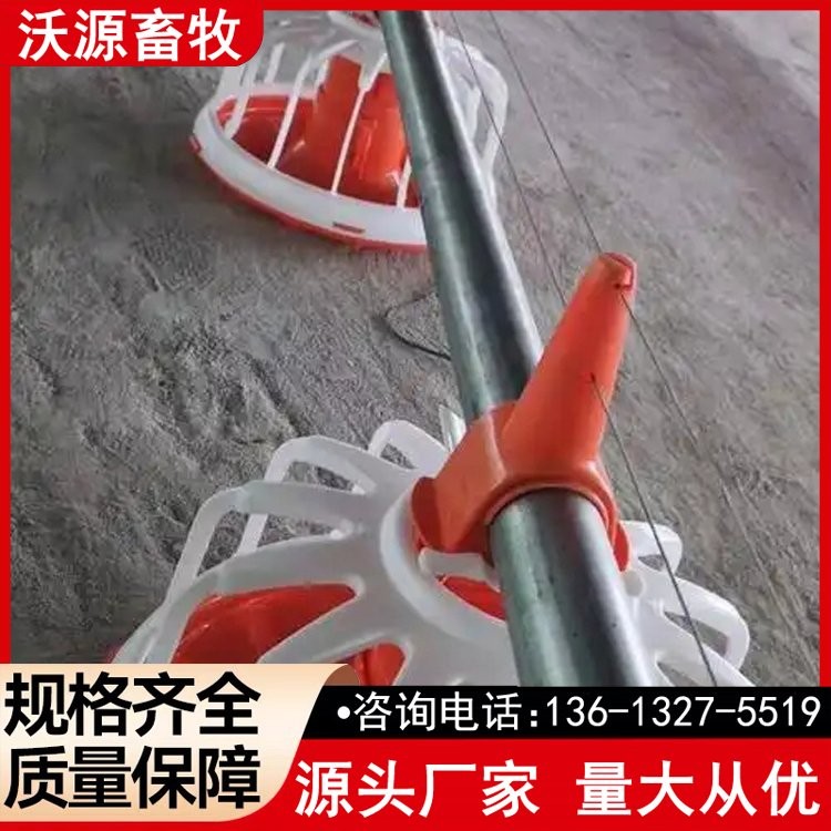 自动料线 养鸡场喂料线 平养鸡料线 自动化养鸡设备 沃源图5
