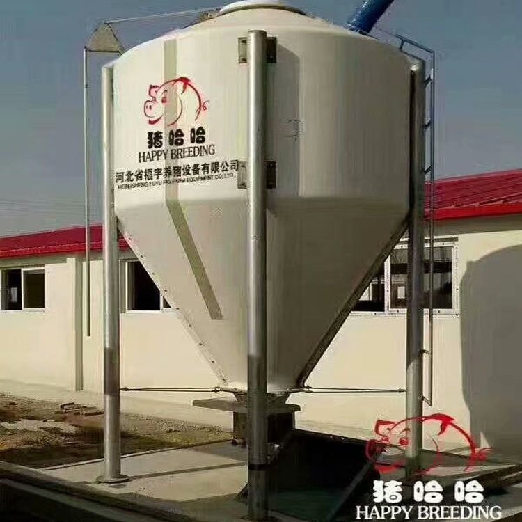 养殖料塔厂家直供 猪场料线料塔 猪场料线专用料塔 全自动喂料线图5