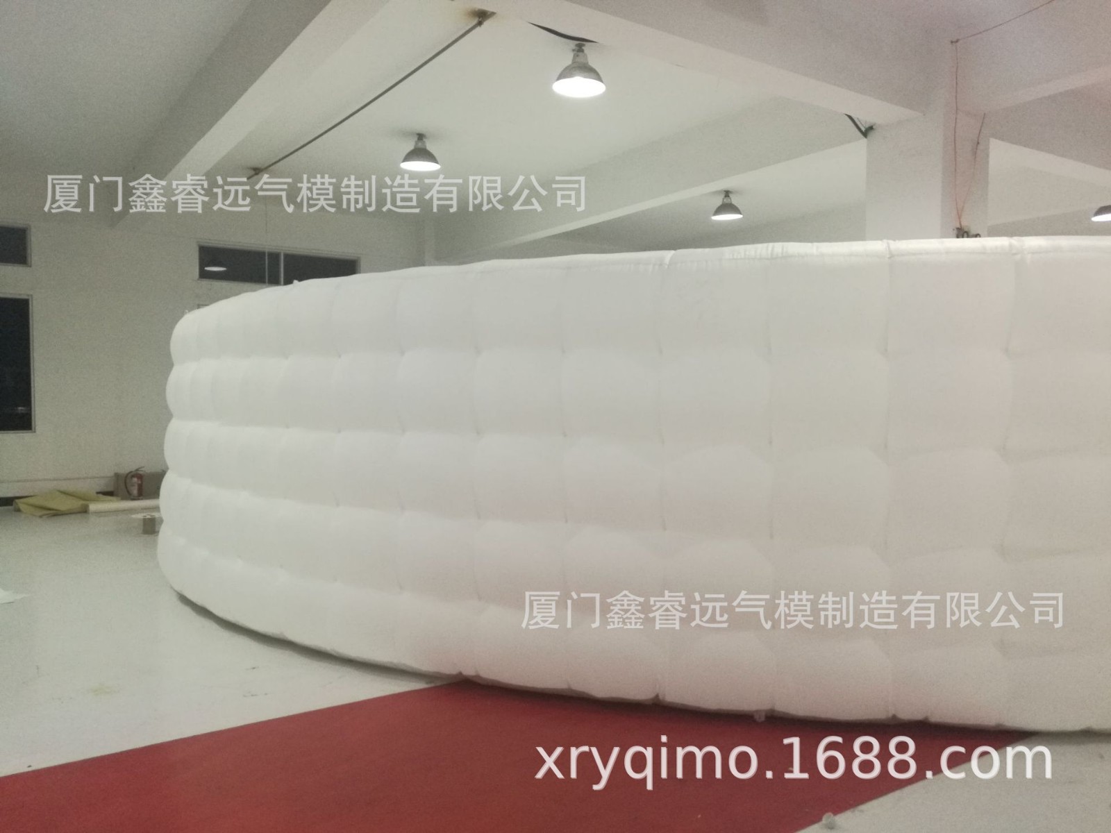 充气围墙充气围挡墙装饰灯光围墙气模鑫睿远气模图4
