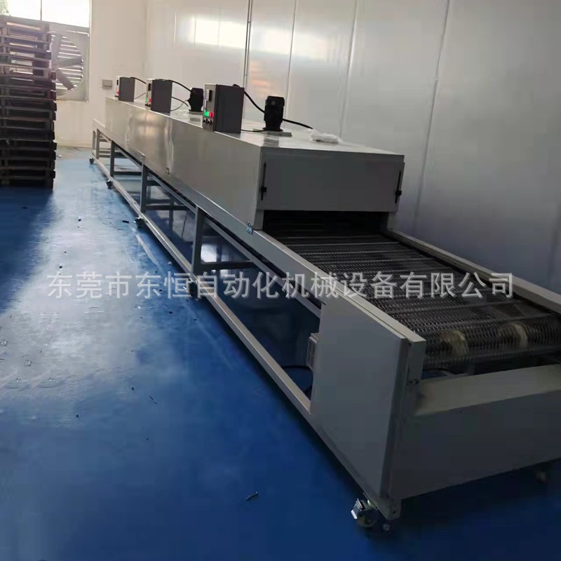 大功率鼻咽拭子自动静电植绒机 棉签甩胶烘干机 隧道炉烘干线定制图3