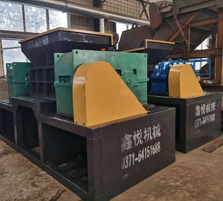 塑料托盘冰箱外壳撕碎机 管材双轴撕破机 塑料桶粉碎机 鑫悦机械图4