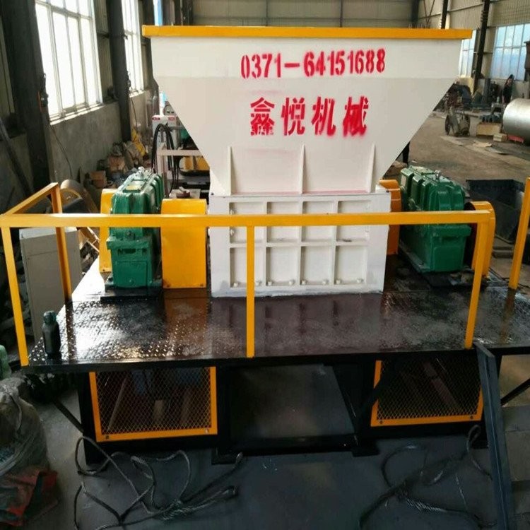 回废垃圾撕碎机 废金属撕破机 废电动车骑行车破碎机 鑫悦机械图4