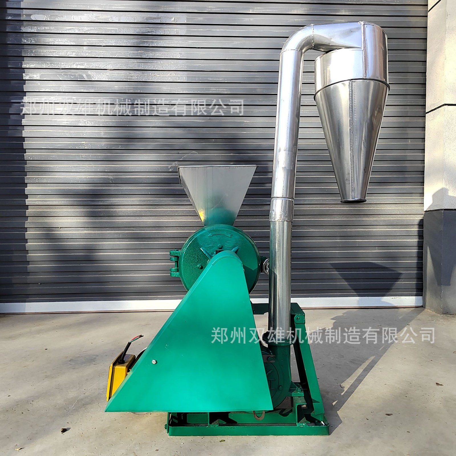 新款小型玉米磨粉机 合金齿盘铸铁粉碎机 跨境9FC系列齿盘粉碎机图3