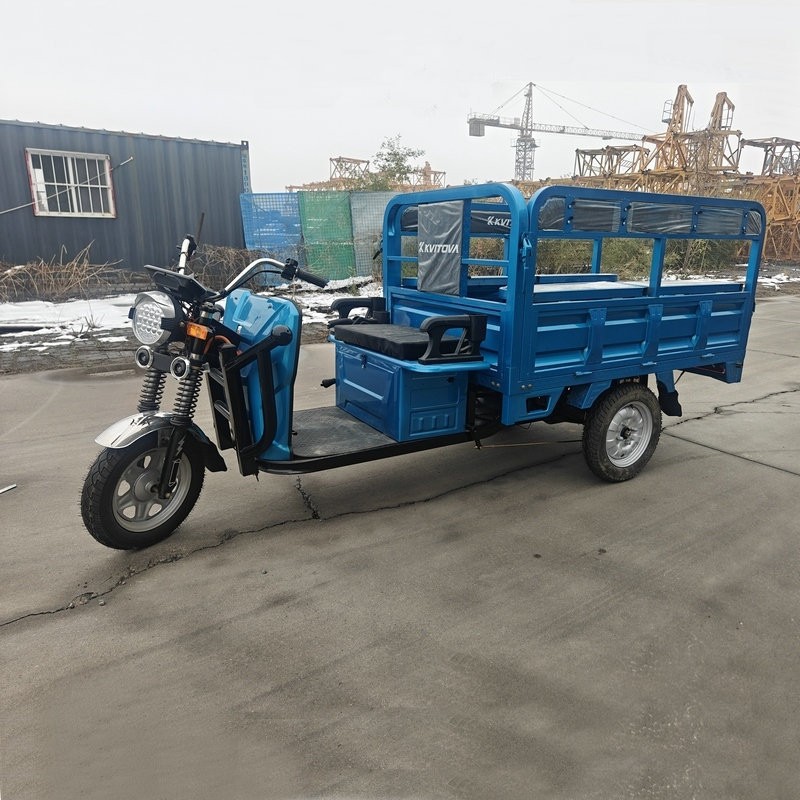 新款1.6米载客载货两用车三轮车电动1200瓦电搬家三蹦子工厂批发图2