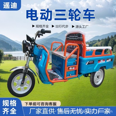 新国标电动三轮车载重王成人拉货三轮快递车新款家用电瓶车农用车