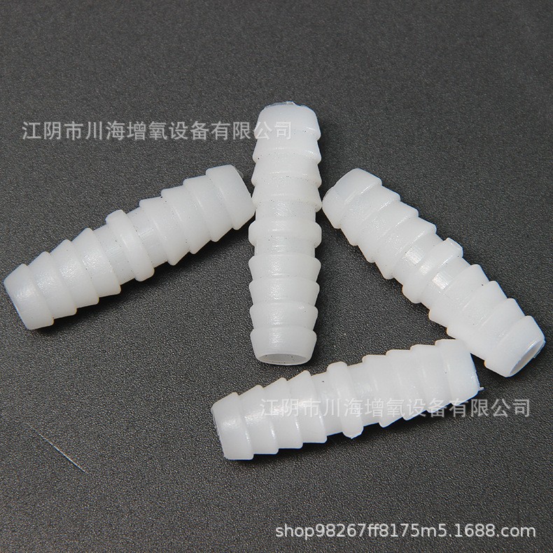 厂家供应PVC纳米管直接三通塑料曝气管三通10mm/12mm直接三通图5