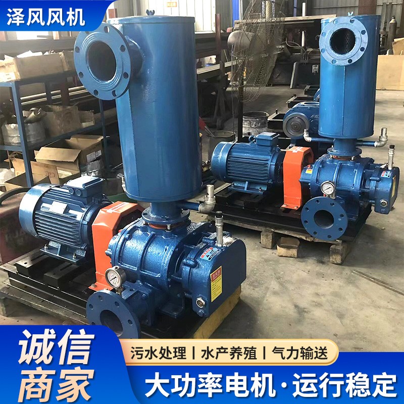 罗茨鼓风机曝气机水产养殖污水处理多规格污水处理罗茨鼓风机图3