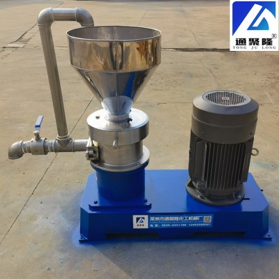 胶体磨蔬果类辣椒酱坚果类研磨机不锈钢磨酱机磨浆机骨肉骨泥机