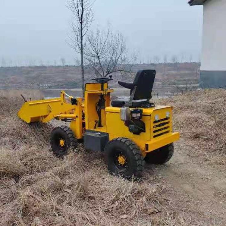 装载小铲车 零排放 电动柴油款装载机 养殖场粮站铲运车图4