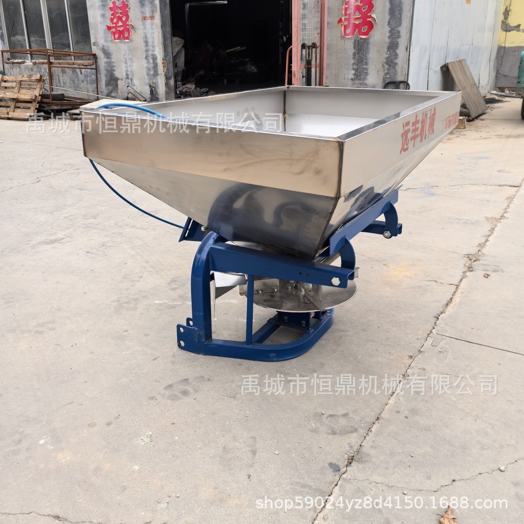 颗粒肥撒肥机 拖拉机后置加厚不锈钢农用多功能撒肥机扬肥抛肥机图4