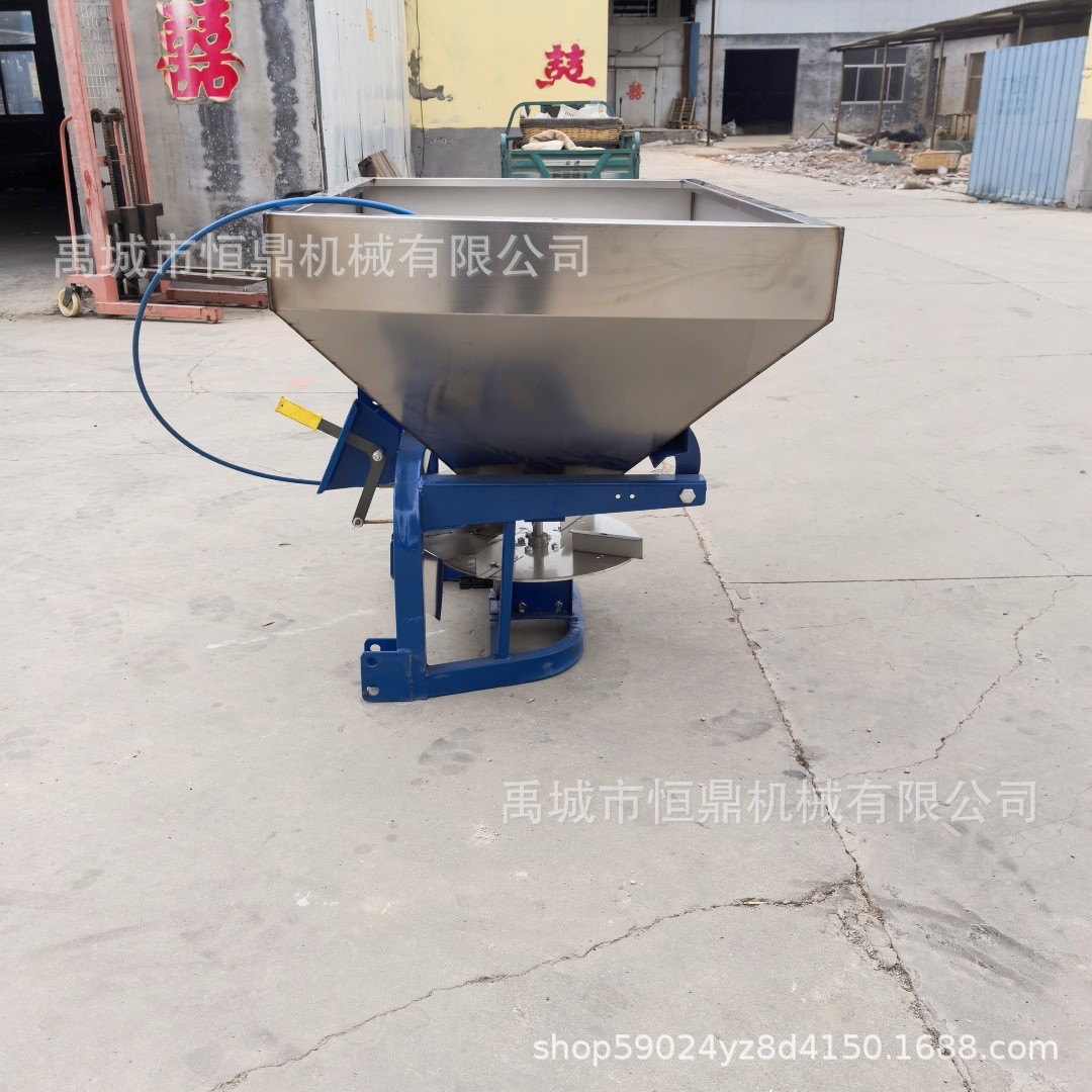 颗粒肥撒肥机 拖拉机后置加厚不锈钢农用多功能撒肥机扬肥抛肥机图3