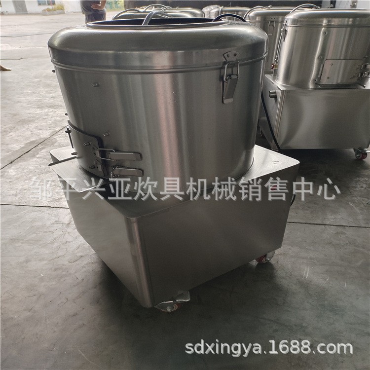 供应西安各种型号不锈钢脱皮机 商用脱皮机图片 土豆脱皮机价格图2
