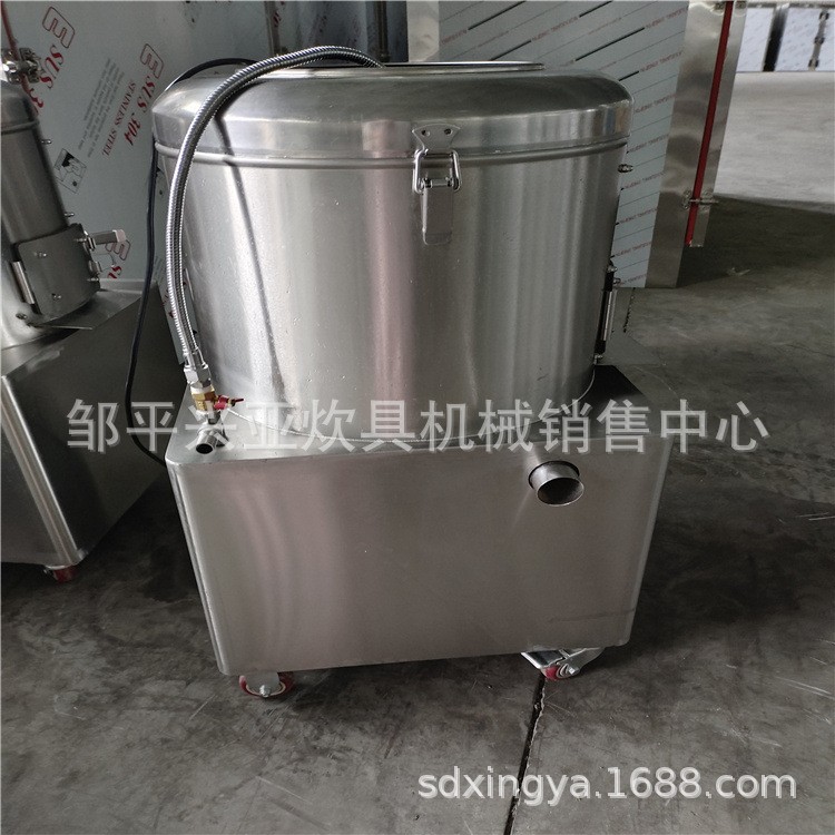 供应西安各种型号不锈钢脱皮机 商用脱皮机图片 土豆脱皮机价格图5