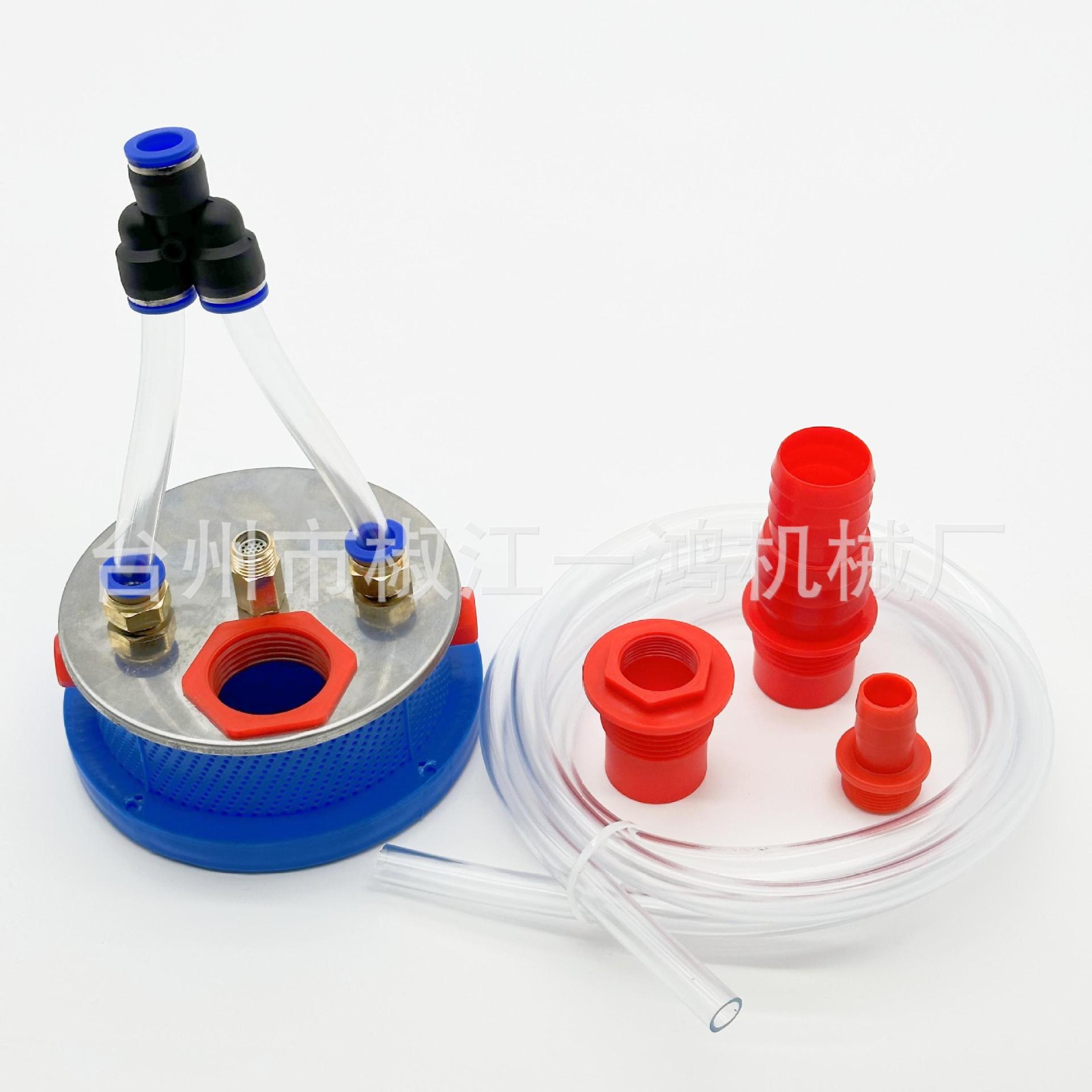 新款空气能药水搅拌器打药机农用喷雾器配件柱塞泵过滤网吸水座 24套