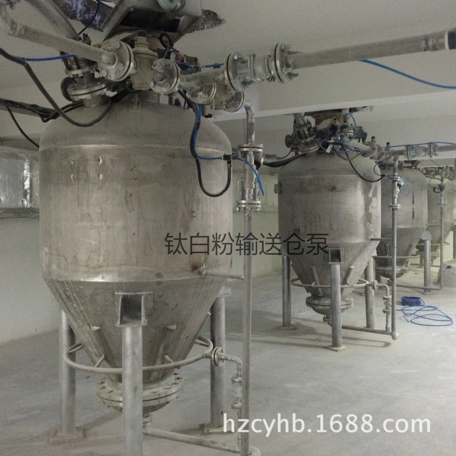 超细粉体 气力输送涡流仓泵图5