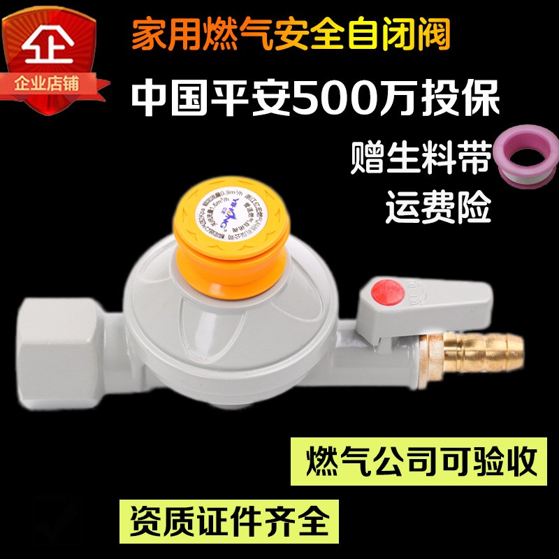 天然气自闭阀DN154分管道燃气安全防漏灶前阀漏气保护阀图5