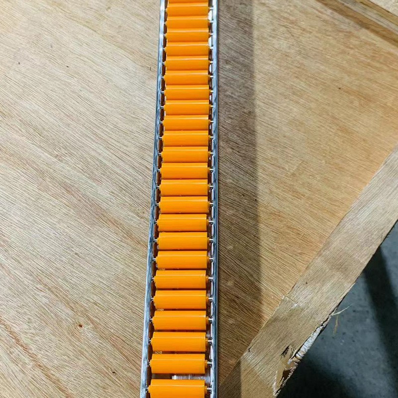 60钣金流利条φ15细轮6025加强钣金流利条滑轨线棒货架卸货神器图2