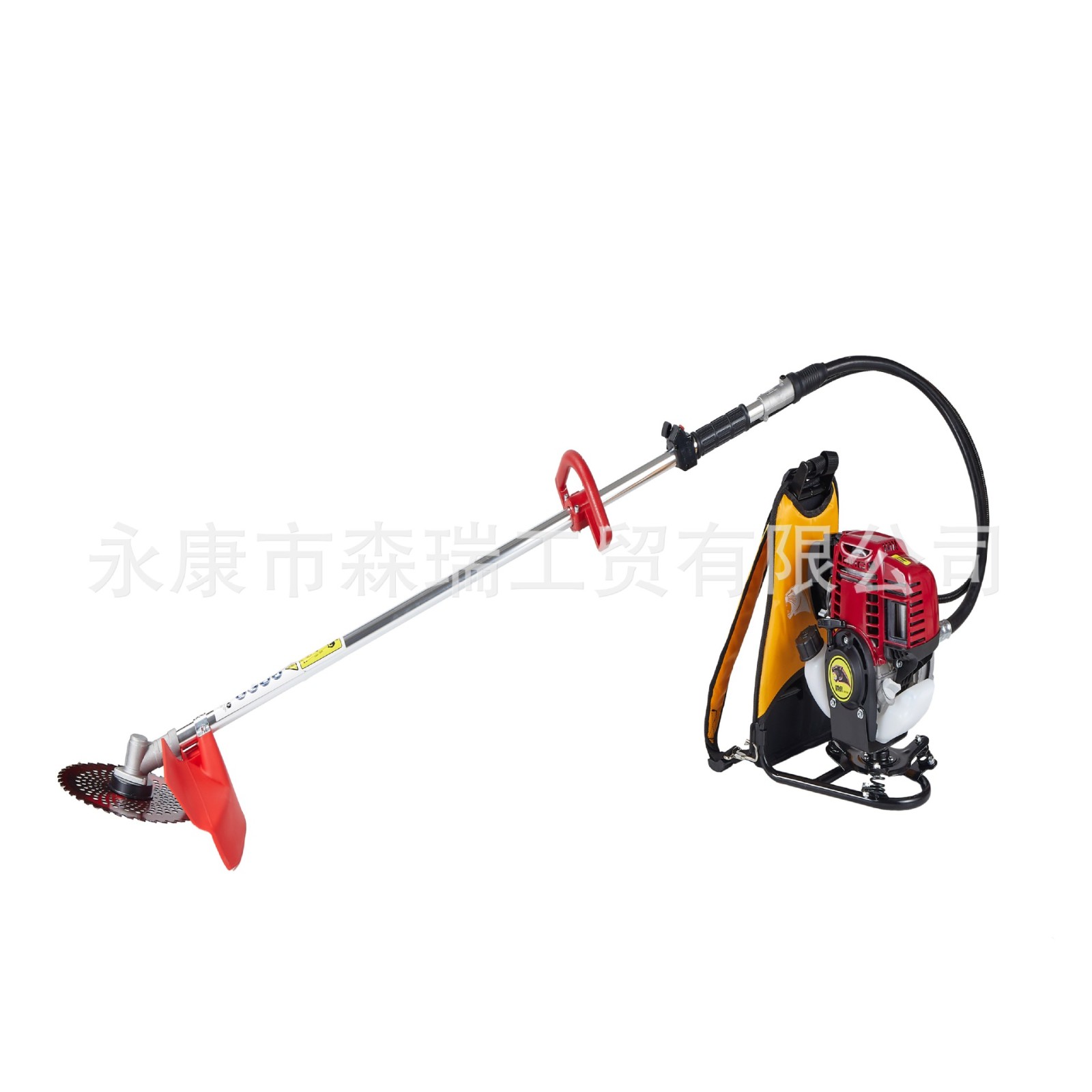 跨境二冲程汽油割草机小型园林除草机侧佳式农用大功率割灌侧挂式图3