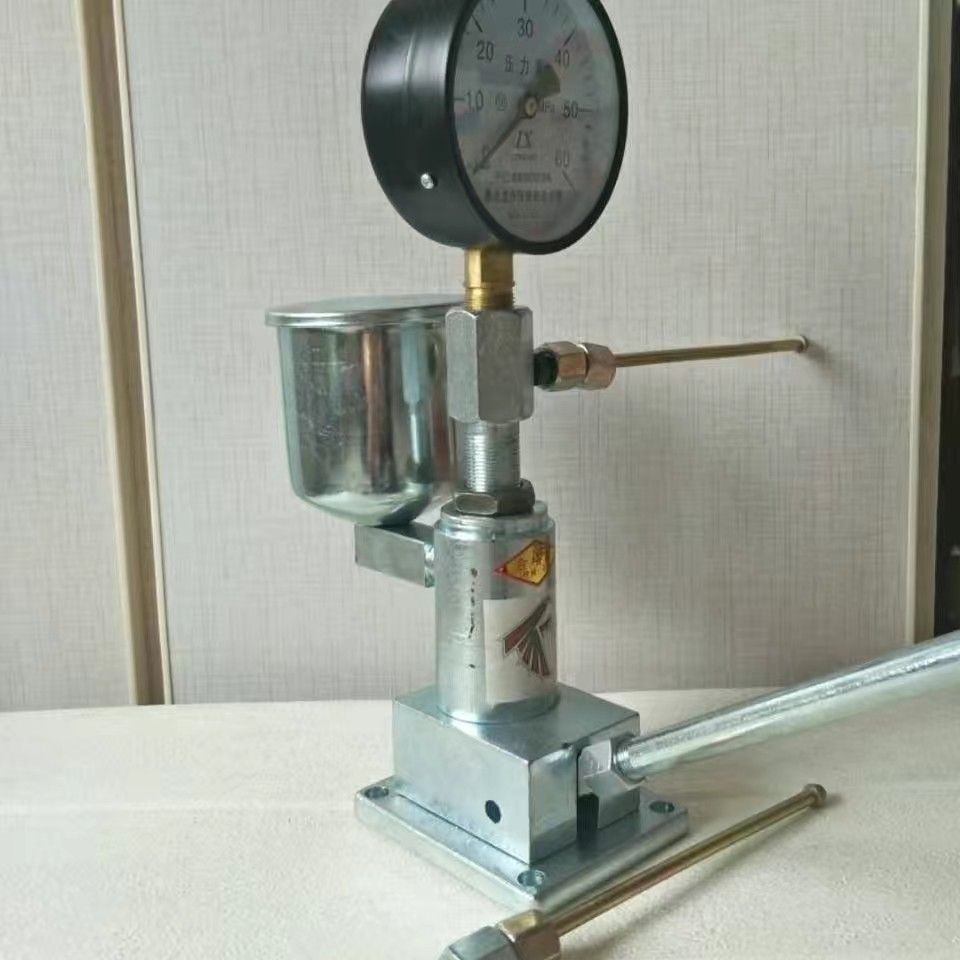 喷油器手压效验器汽车拖拉机柴油机喷油嘴校验器实验雾化台试验仪图3