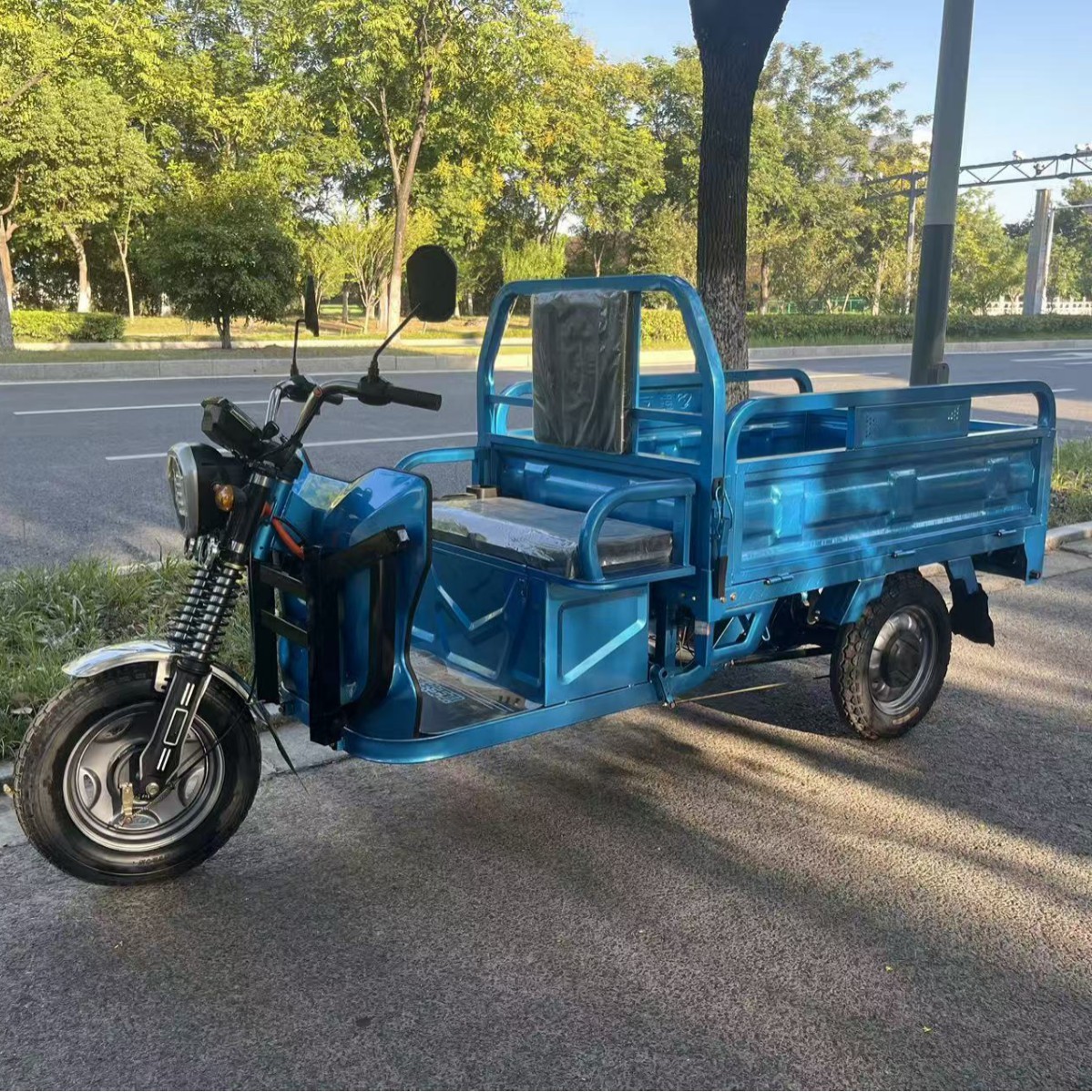 只做外贸 电动载货三轮车 1.5米车厢 中高低速 带爬坡档图2