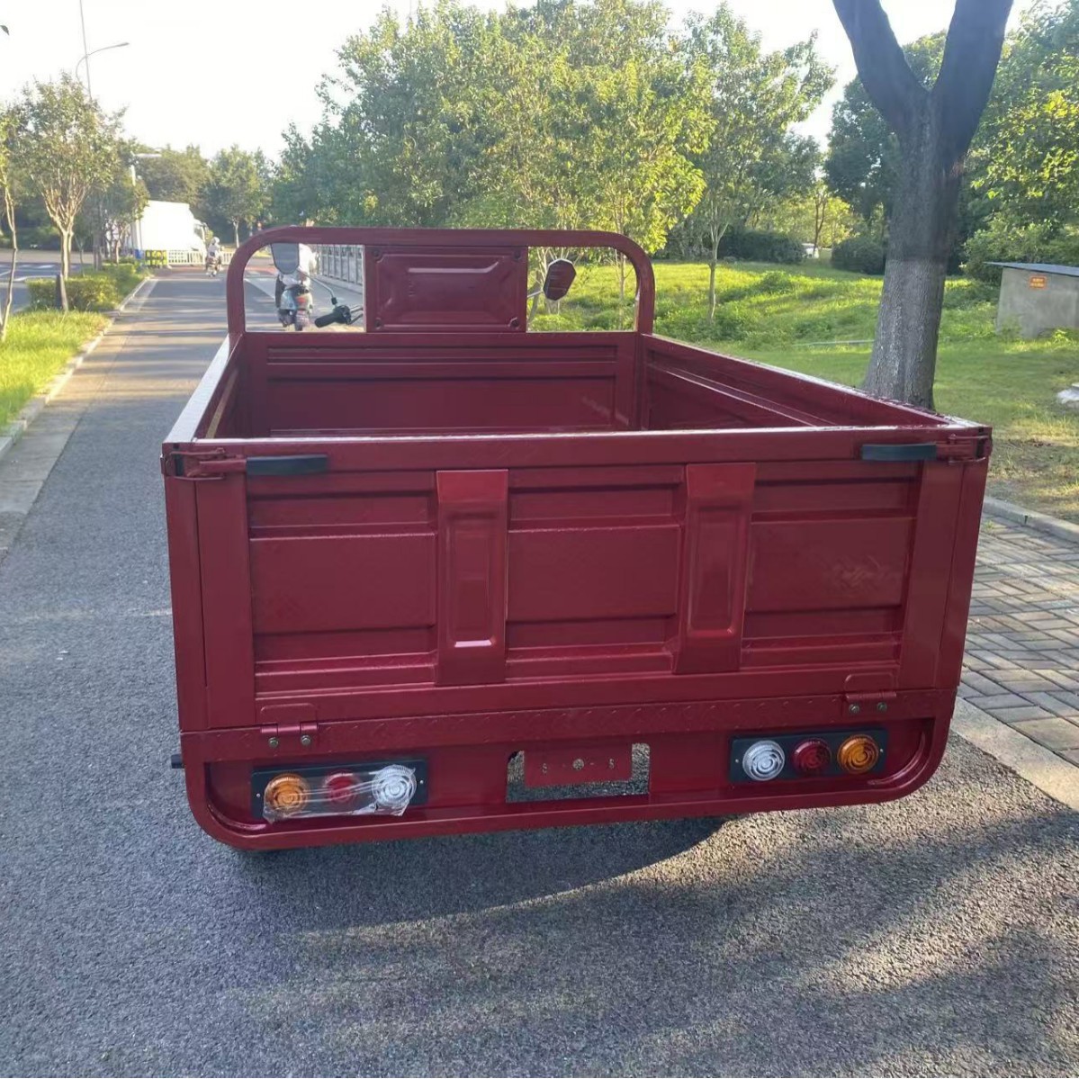 只做外贸 1.8车厢 电动载货三轮车 爬坡重载 家用农用图2