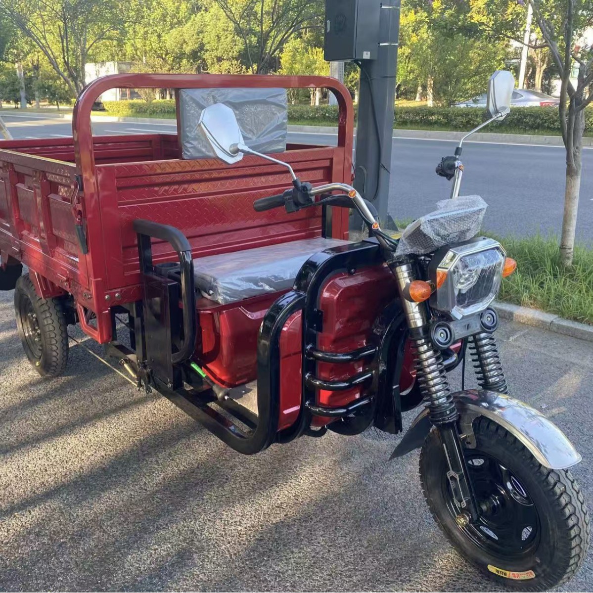只做外贸 1.8车厢 电动载货三轮车 爬坡重载 家用农用图4