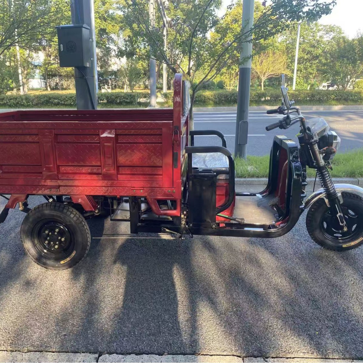 只做外贸 1.8车厢 电动载货三轮车 爬坡重载 家用农用图3