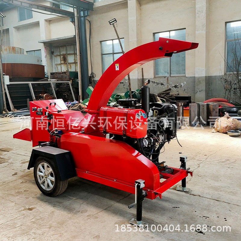 绿化枝条粉碎机苹果树枝杂草杨树枝粉碎机桑树枝枣树枝植物粉碎机图3